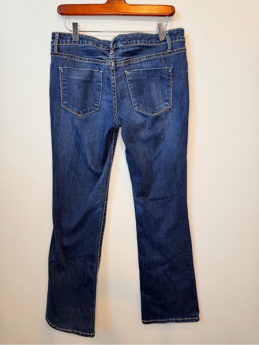 Mossino Denim Women’s Low Rise Bootcut Jeans 78% Cotton size 8/29R - Picture 2 of 10